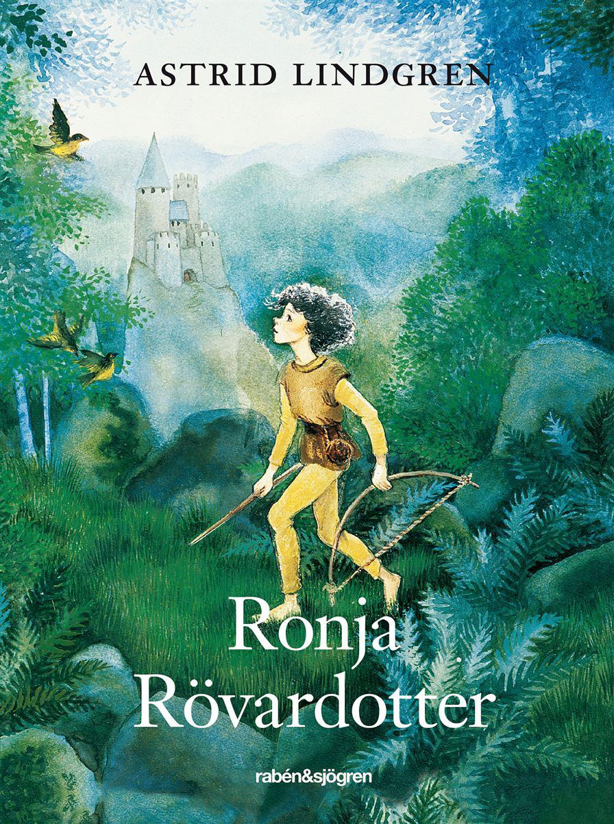 Астрид Линдгрен: обложка книги &quot;Ронья, дочь разбойника&quot;