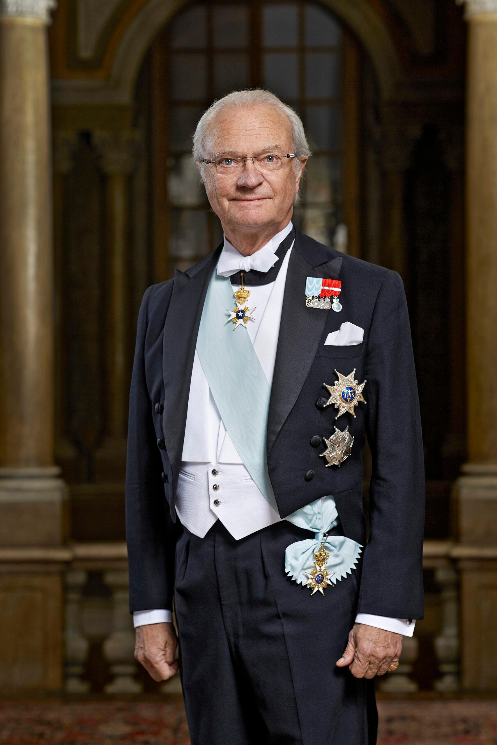 Король Швеции Карл ХVI Густав