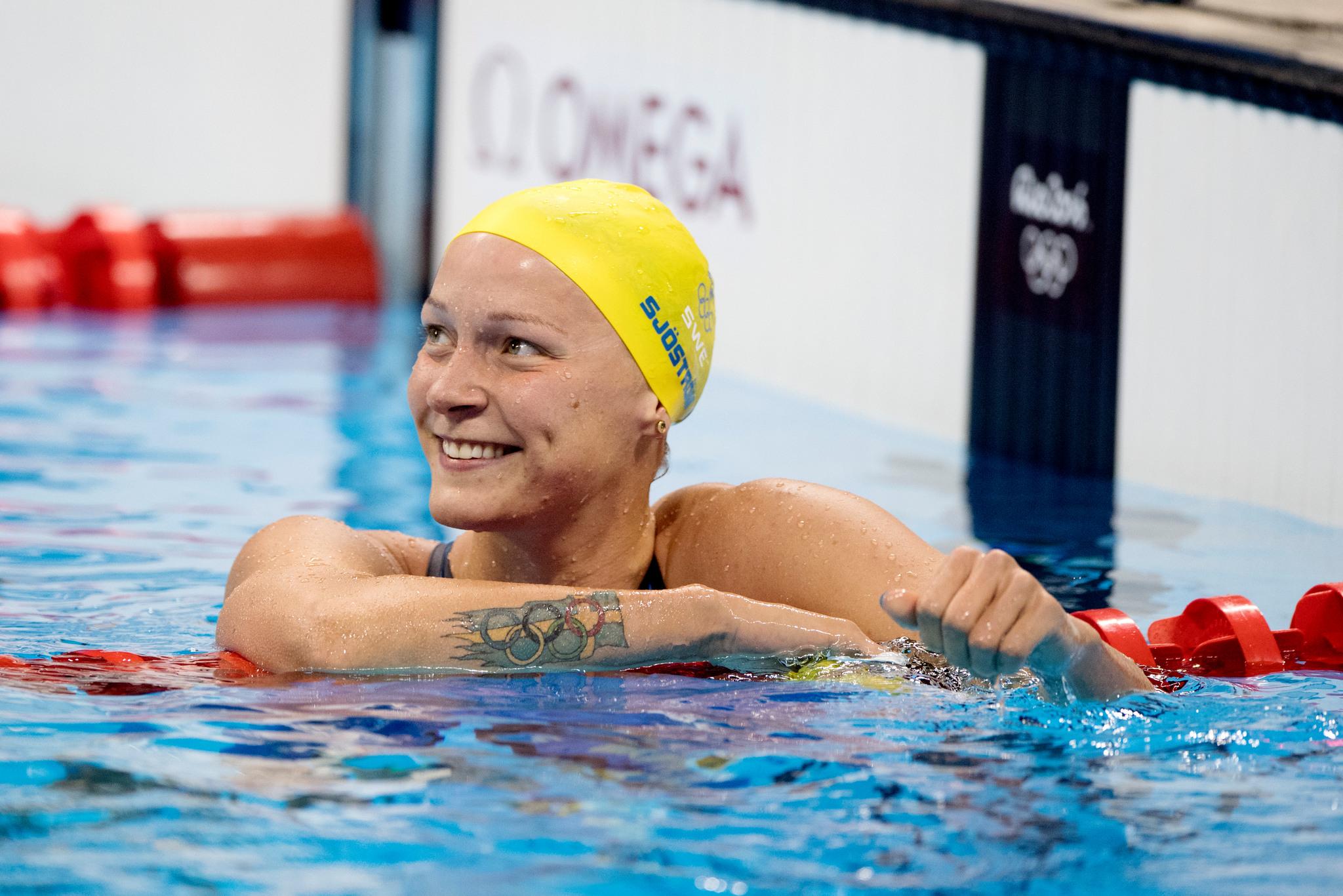шведская чемпионка Сара Шёстрём