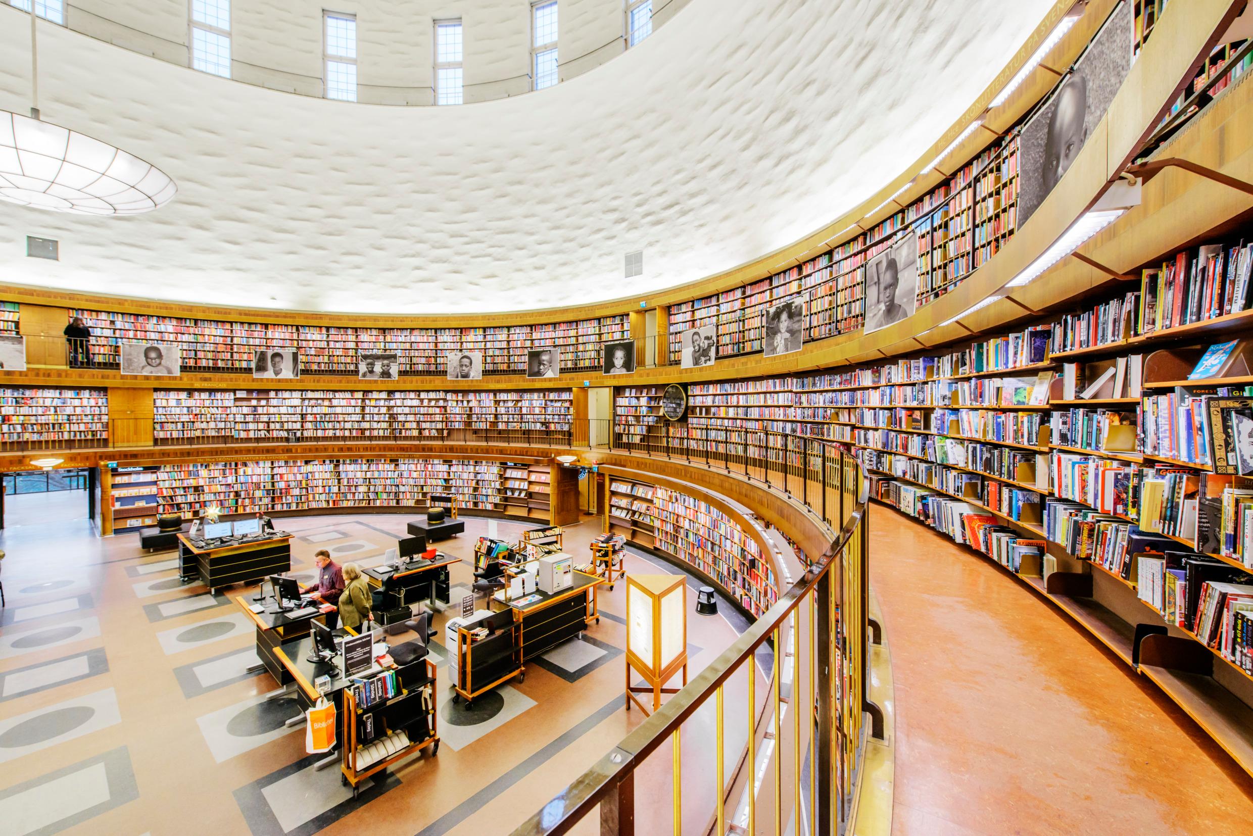 Городская библиотека Стокгольма